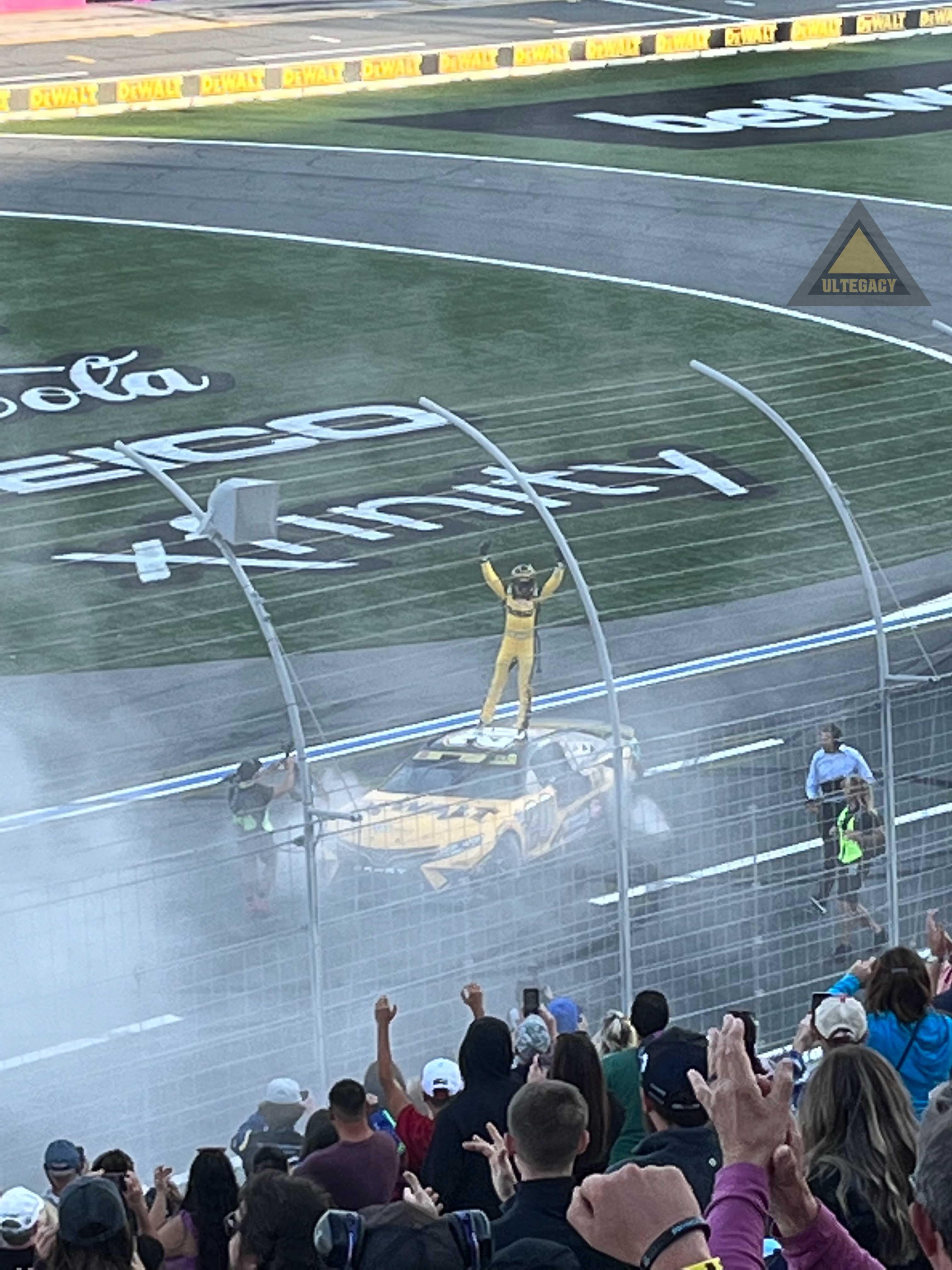 Christopher Bell steals one at the ROVAL!