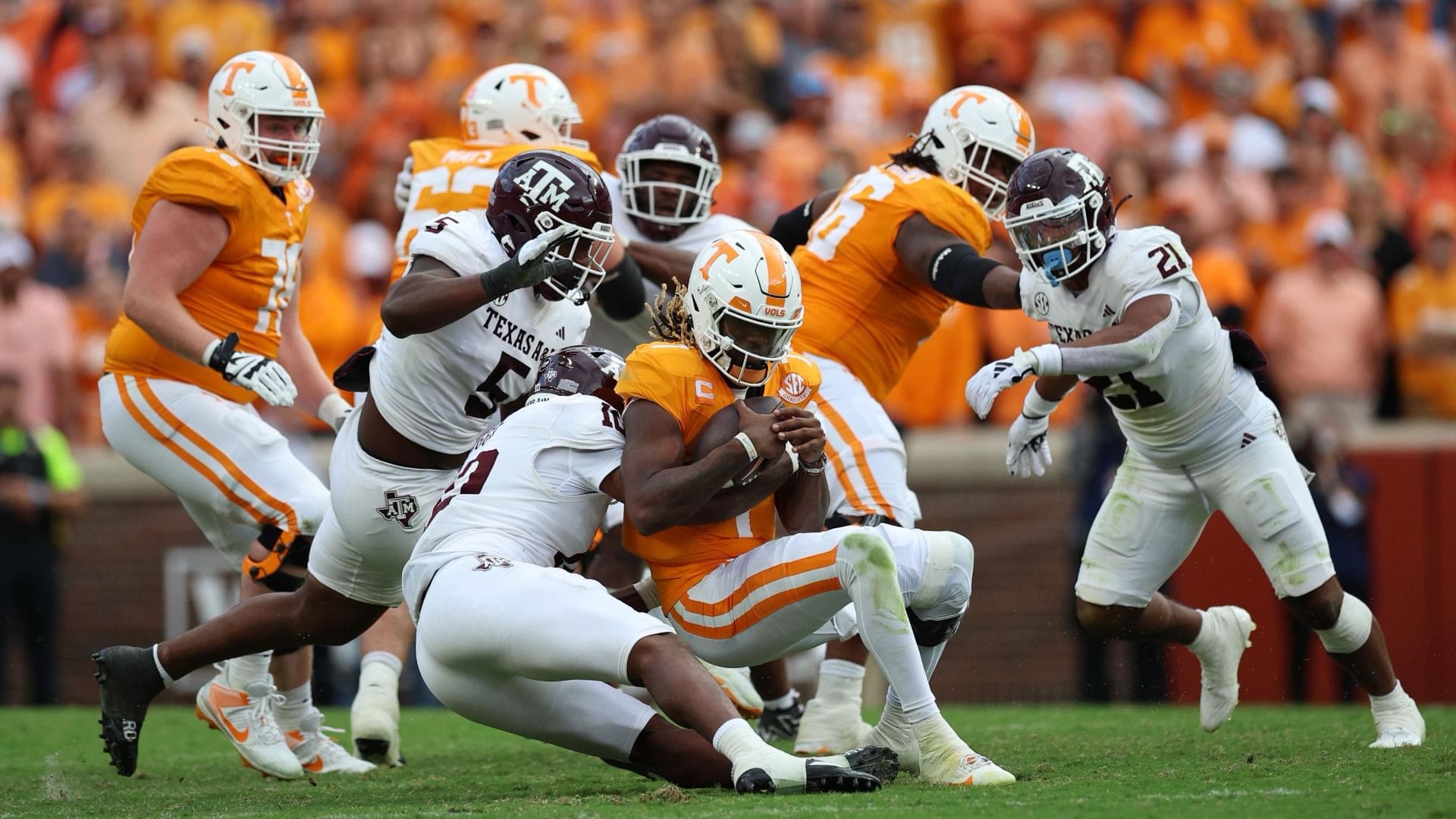 Texas A&M drops second straight, this time to Tennessee